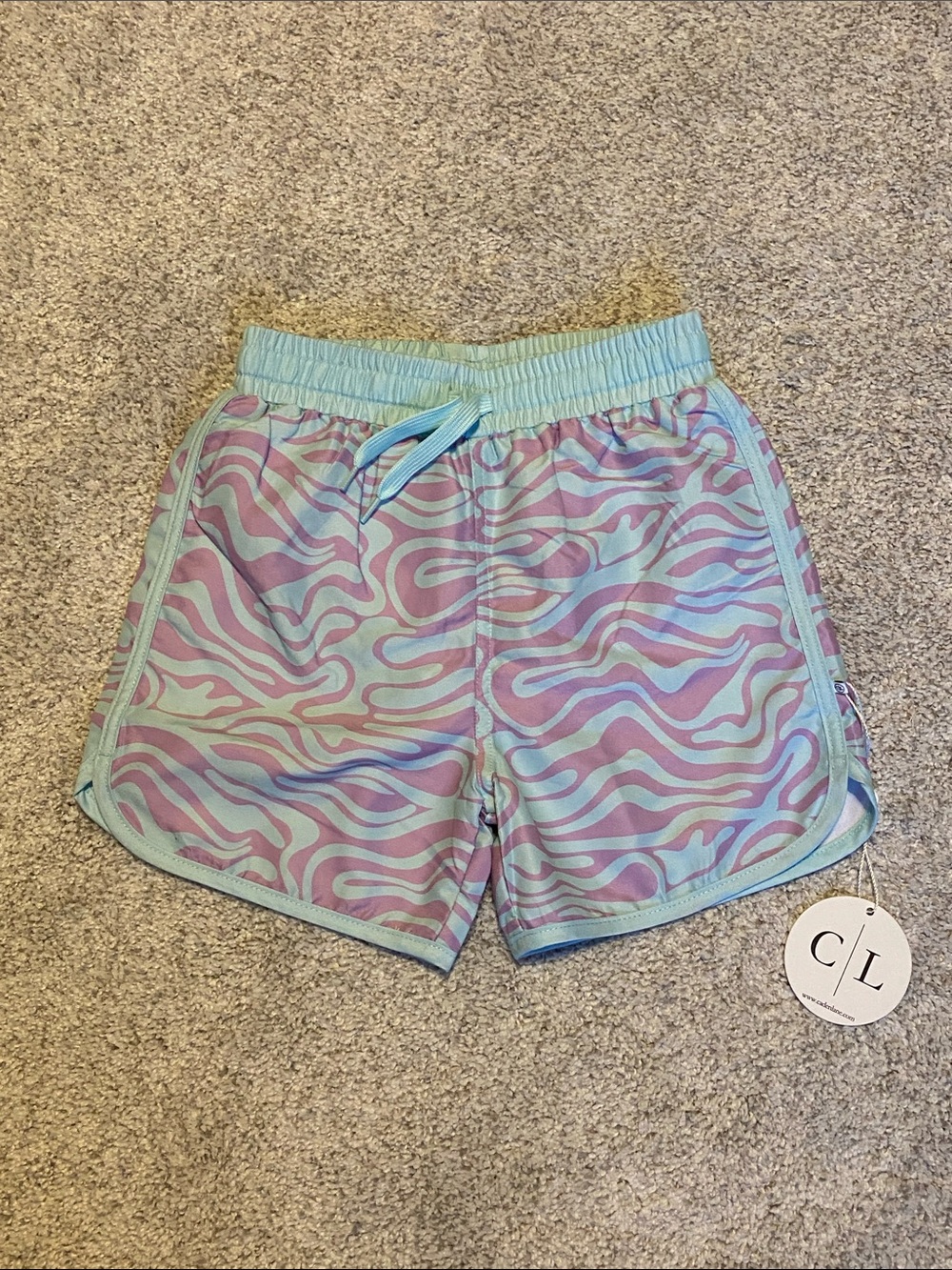 Caden lane new boys swim trunks 5/6